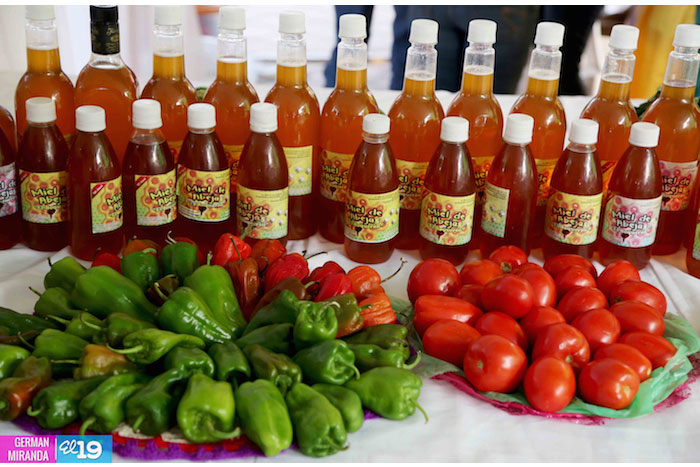 Boaco presenta sus productos en Feria Departamental en la Avenida de Bolívar a Chávez