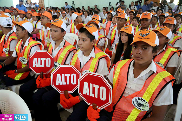 Fortalecen cultura de educación vial para disminuir accidentes de tránsito en Nicaragua