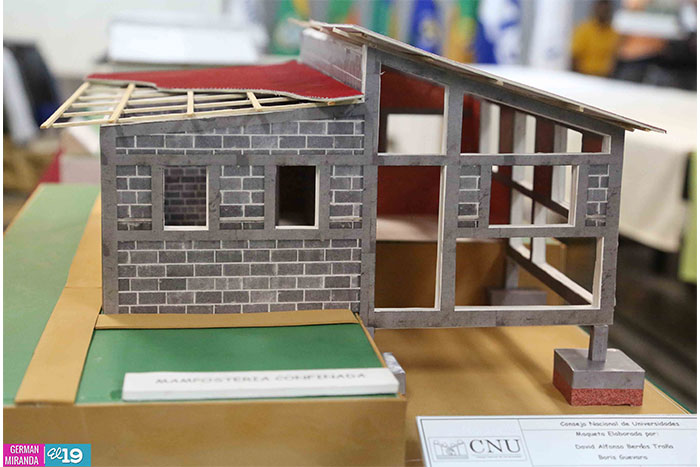 CNU presenta modelos de viviendas resistentes a sismos