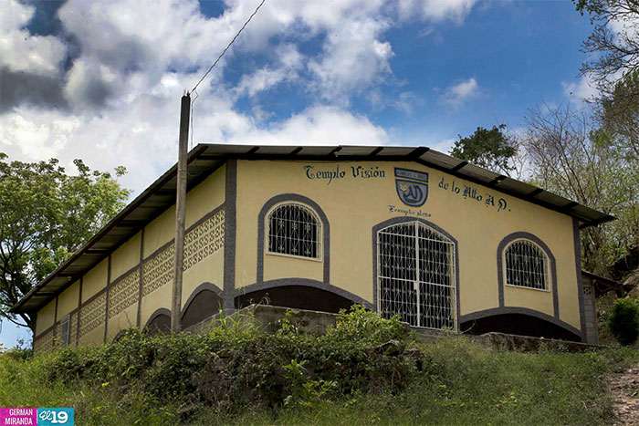 Templo espiritual de Coscuilo recobra vida por las noches