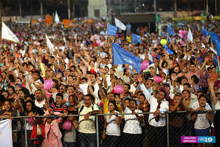Comunidad evangélica clama bendiciones y sanidad para los nicaragüenses