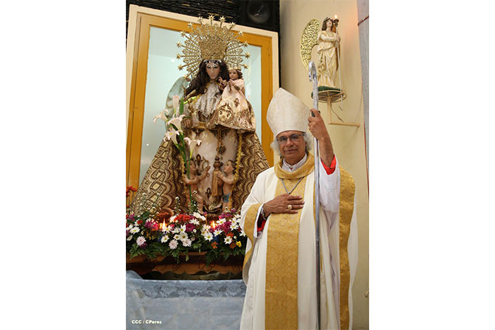 San Rafael del Sur concluye sus fiestas patronales con alegre visita del Cardenal Leopoldo Brenes