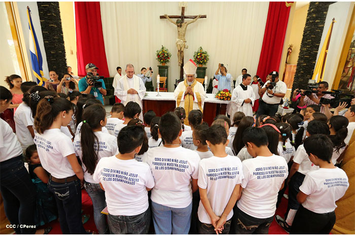 San Rafael del Sur concluye sus fiestas patronales con alegre visita del Cardenal Leopoldo Brenes