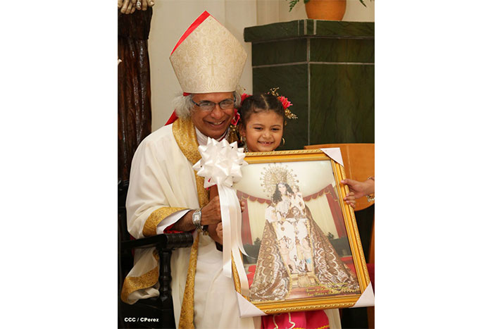 San Rafael del Sur concluye sus fiestas patronales con alegre visita del Cardenal Leopoldo Brenes