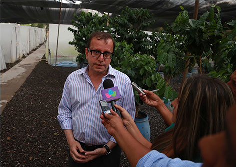 Director de OIC visita beneficios cafetaleros de Matagalpa