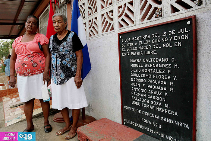 Ciudad Sandino conmemora a Héroes y Mártires de la Patria Libre