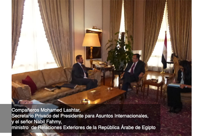 Delegación del Presidente Daniel Ortega realiza visita oficial a Egipto