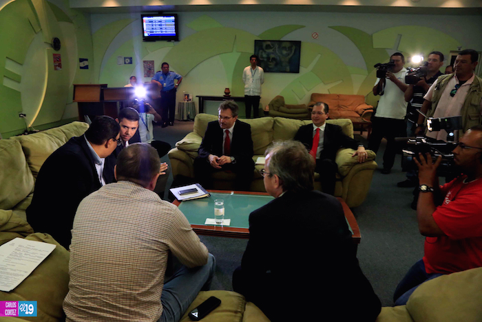 Canciller de Bielorrusia de visita en Nicaragua