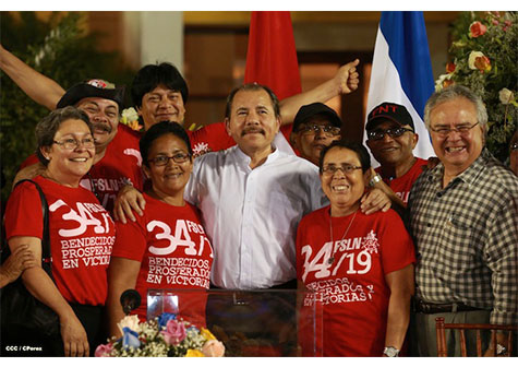 Daniel y Rosario celebran junto al pueblo el Día Internacional de los Trabajadores