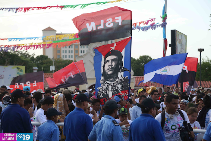 Daniel y Rosario conmemoran junto al Pueblo histórico Repliegue hacia Masaya (FOTOS AÉREAS Y VIDEOS)