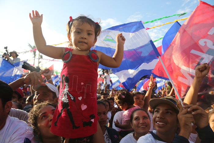 Daniel y Rosario conmemoran junto al Pueblo histórico Repliegue hacia Masaya (FOTOS AÉREAS Y VIDEOS)