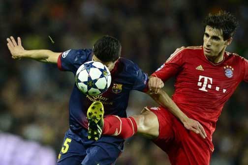 Un fabuloso Bayern desnuda al Barça