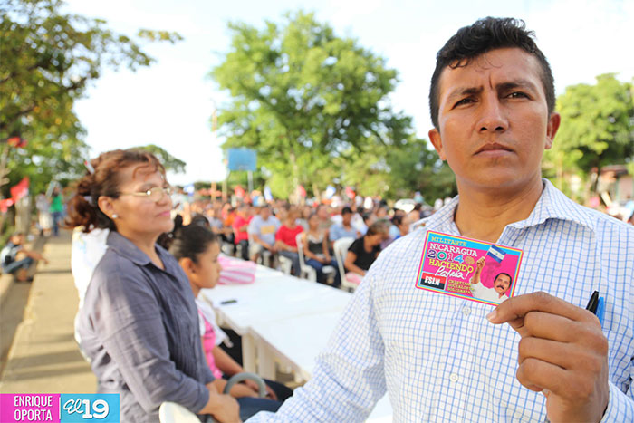 Militancia Sandinista avanza por las rutas del porvenir