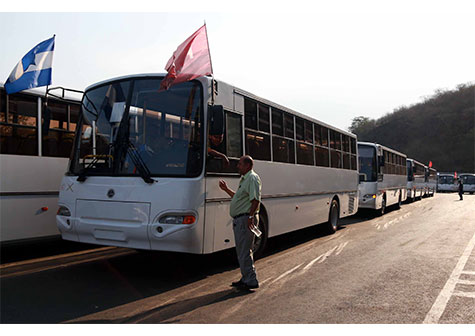 Gobierno Sandinista entrega 32 buses nuevos para rutas 170 y 165