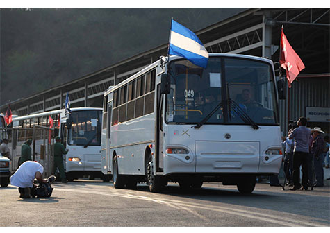 Gobierno Sandinista entrega 32 buses nuevos para rutas 170 y 165