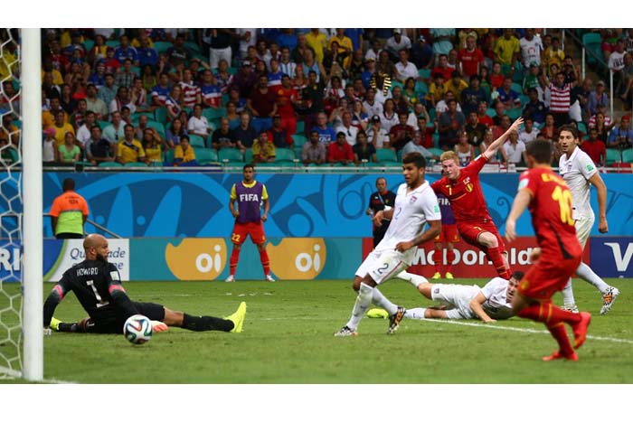 Bruyne y Lukaku sentencian victoria a favor de Bélgica en el tiempo extra