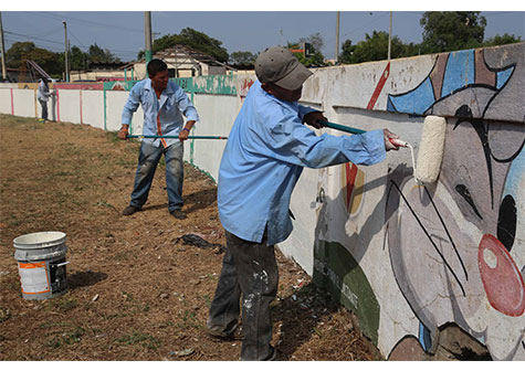 Gobierno Sandinista trabaja en la rehabilitación del Parque ‘Jorge Dimitrov’