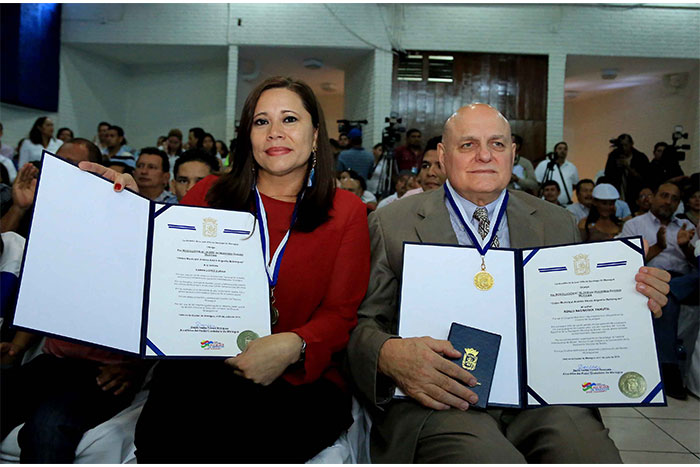 ALMA entrega orden Alexis Argüello a destacados deportistas