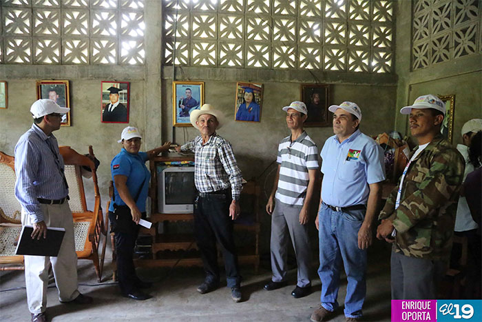 Familias de Boaco celebran 35/19 inaugurando proyectos de electrificación