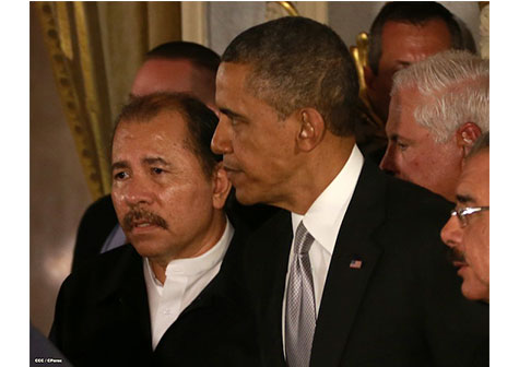 Daniel y Rosario participaron en Cumbre del SICA con Obama