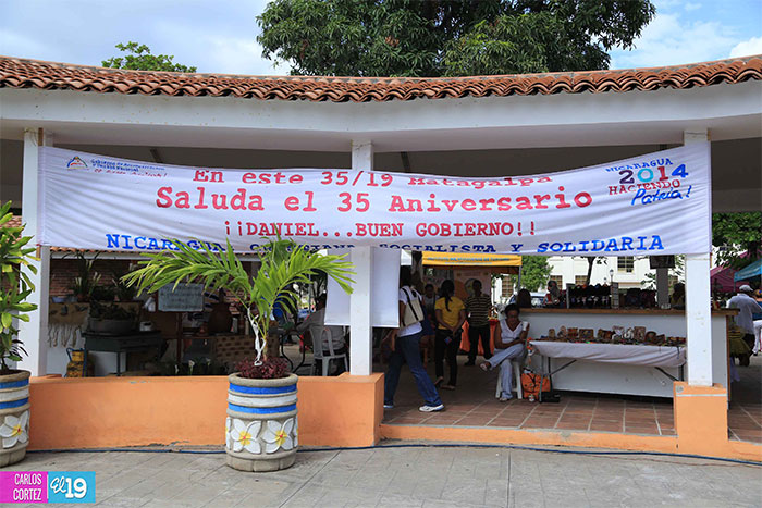 Matagalpa se luce en los tiangues de la Avenida de Bolívar a Chávez