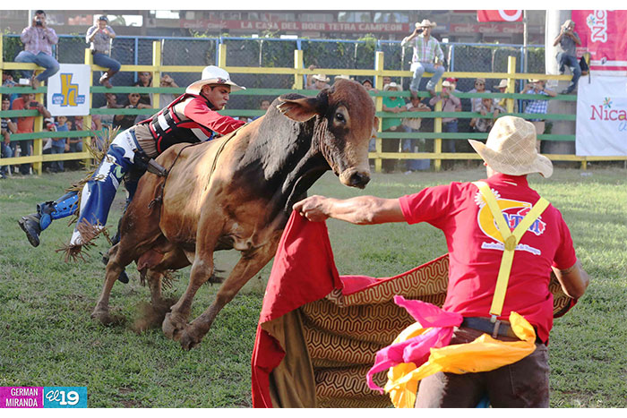 Tarde taurina con montados de Nicaragua y Costa Rica
