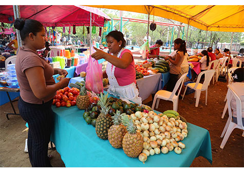 Población del Distrito II compra a precios solidarios en Feria de la Economía Familiar