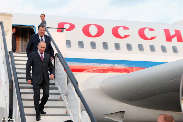 Presidente Vladimir Putin realiza histórica visita a Nicaragua (FOTOS y VIDEOS)