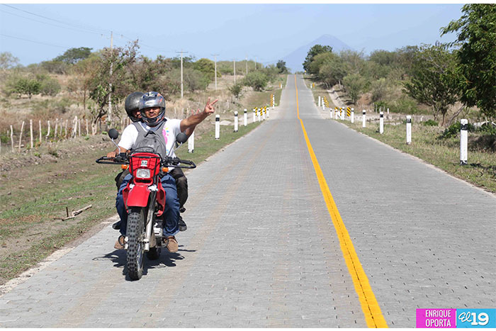 Inauguran nueva etapa de carretera en San Francisco Libre
