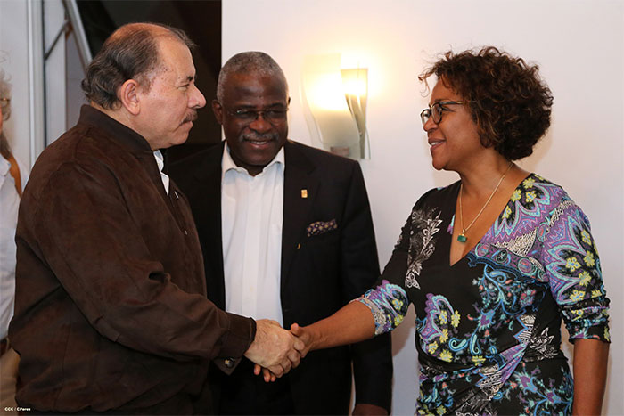 Presidente Daniel se reúne con el presidente del FIDA, Kanayo Nwanze
