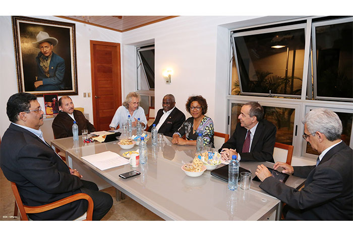 Presidente Daniel se reúne con el presidente del FIDA, Kanayo Nwanze