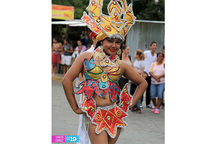 Ciudad Sandino inaugura calles adoquinadas y celebra con vistoso Carnaval Turístico