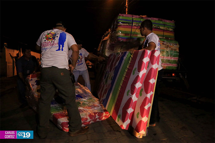 Gobierno brinda asistencia a familias afectadas por fuertes vientos en Tipitapa