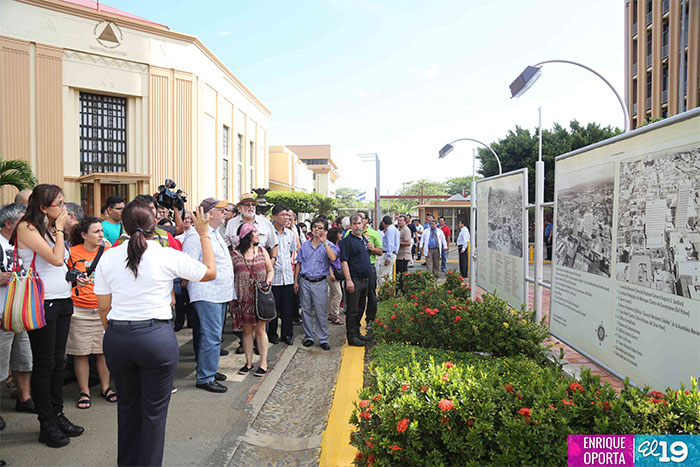 Internacionalistas recorren Avenida Sandino