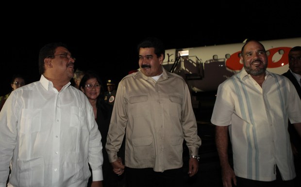 Nicolás Maduro arriba a Nicaragua para celebración del 35/19