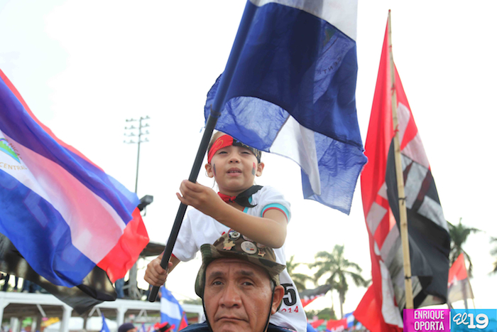 Daniel y Rosario presiden acto del 35/19 en Plaza de La Fé (FOTOS y VIDEOS)