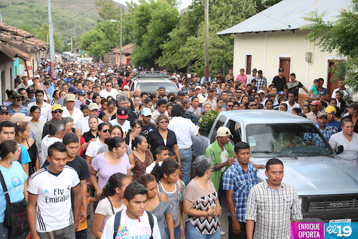 San Juan de Limay da último adiós a víctimas de masacre