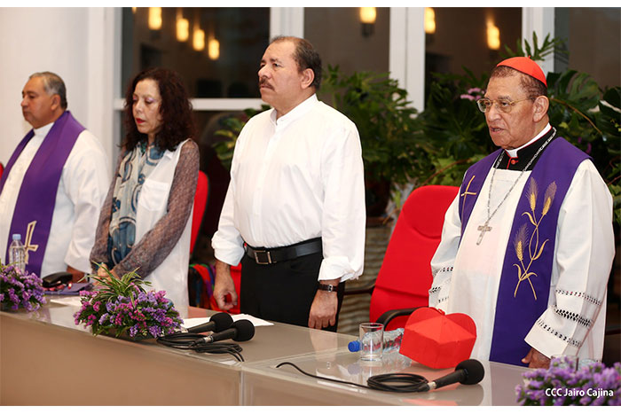Presidente Daniel y Compañera Rosario participan en homenaje a víctimas de masacre