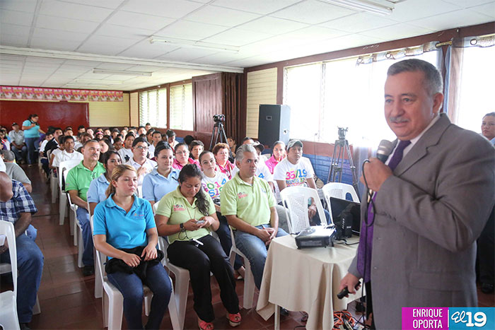 Presentan proyecto del Canal Interoceánico a estudiantes del tecnológico nacional en Diriamba