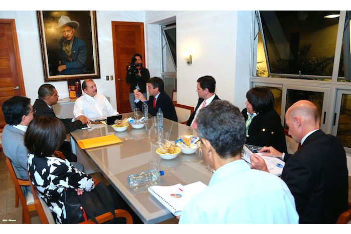 Presidente Daniel sostiene encuentro con el presidente del BID