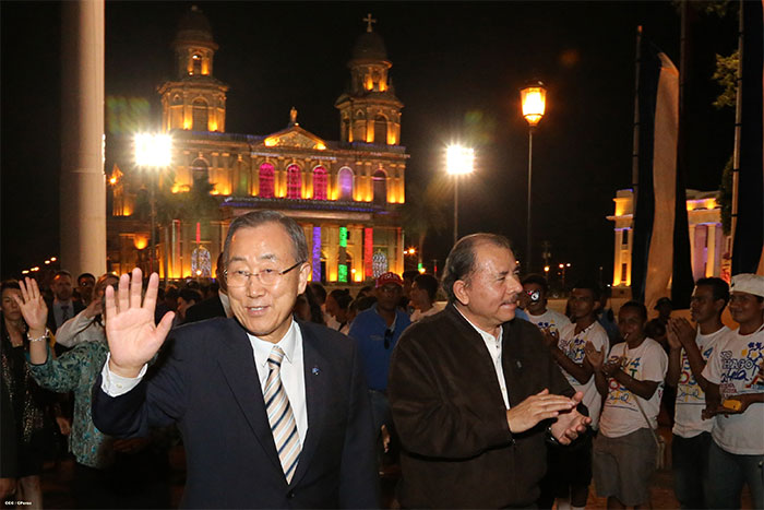 Daniel y Rosario conducen a Nicaragua hacia un Futuro Mejor: Ban Ki-moon