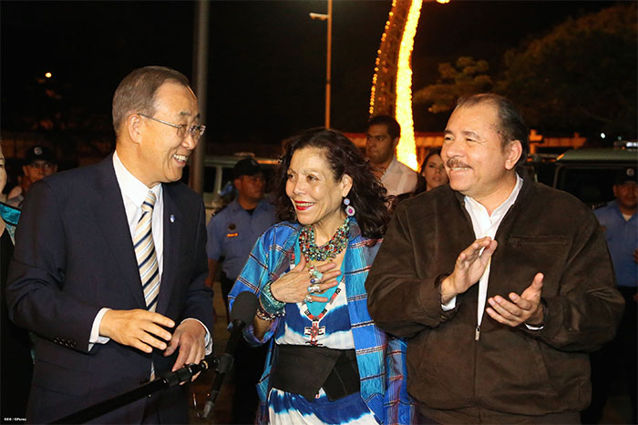 Daniel y Rosario conducen a Nicaragua hacia un Futuro Mejor: Ban Ki-moon