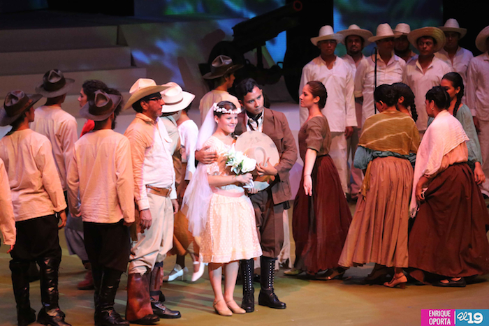 Ejército de Nicaragua presenta “Patria y Libertad” en el Teatro Nacional Rubén Darío