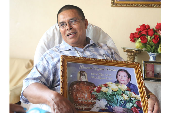 Familia Espinales Cajina vestirá la imagen de Minguito