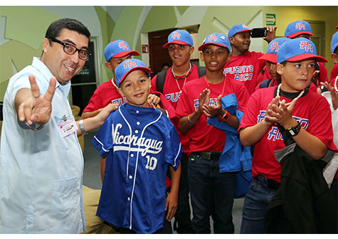 Llega a Nicaragua selección de béisbol infantil de Puerto Rico