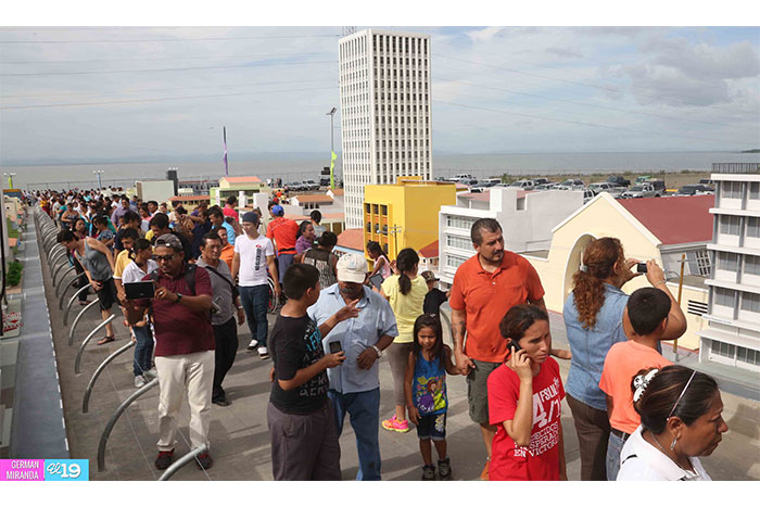 Paseo Xolotlán, un sitio de encuentros para todas las familias