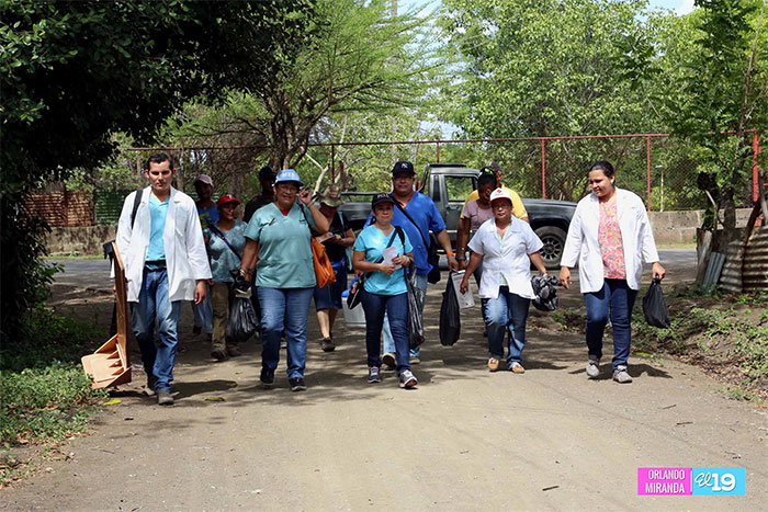 Brigadistas de salud atienden a familias vulnerables en el corredor seco