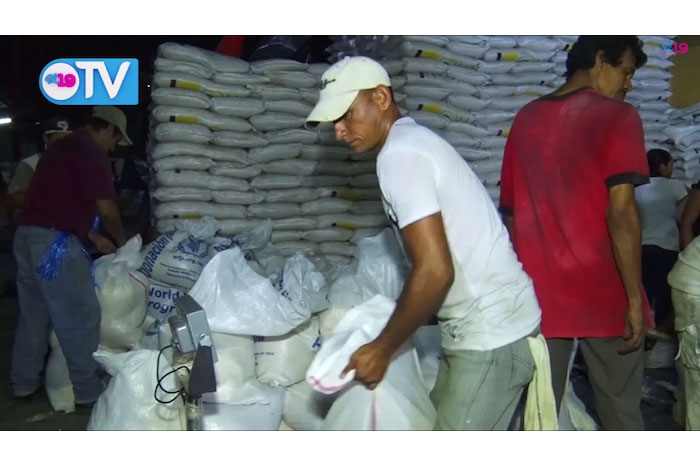 Paquetes alimentarios para familias del Corredor Seco (El 19 TV)
