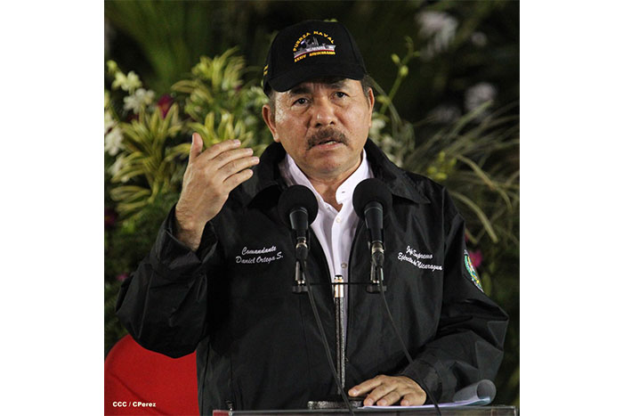 Daniel preside 34 aniversario de la Fuerza Naval del Ejército de Nicaragua