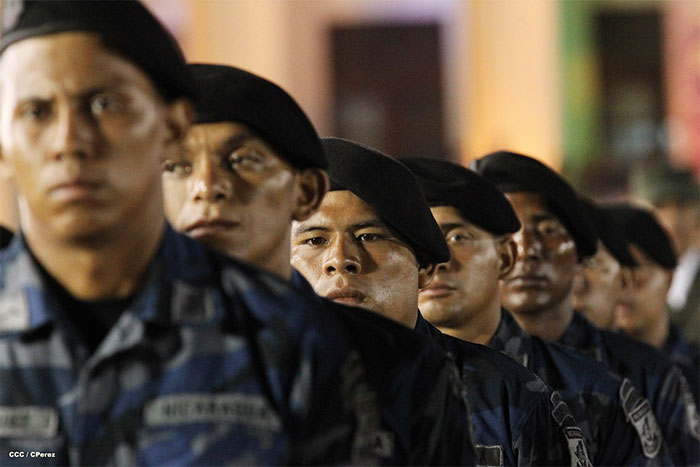 Daniel preside 34 aniversario de la Fuerza Naval del Ejército de Nicaragua